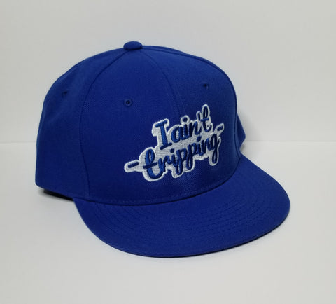 I Aint Tripping Blue/White Baseball Hat