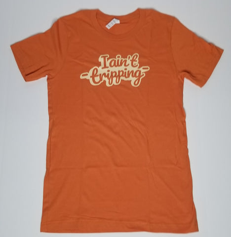 Burnt Orange/ Cream Short Sleeve Tees